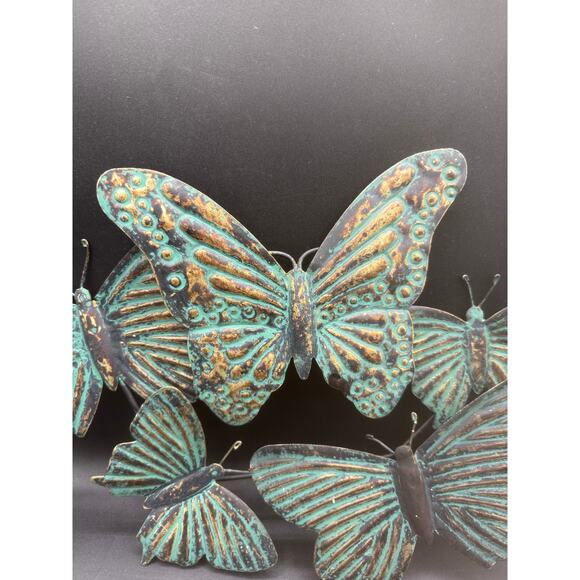 Rustic Metal Butterfly Décor – Hanging Decor - Great condition - Picture 3 of 8